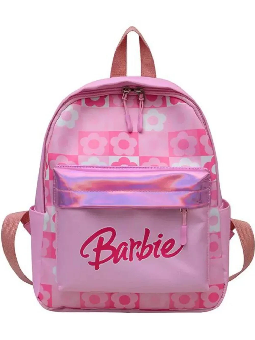 Pink Barbie Backpack Collection Display – Stylish School Bag Set